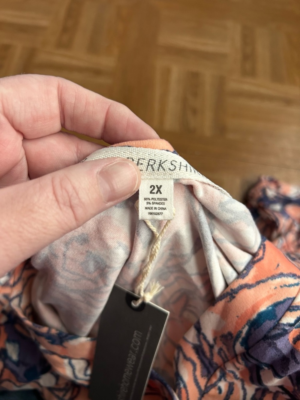 Berkshire Homewear Nightgown- 2X - Picture 5 of 7